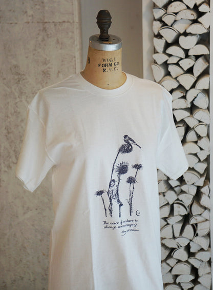 LOVE NATURE BIRD T-SHIRT