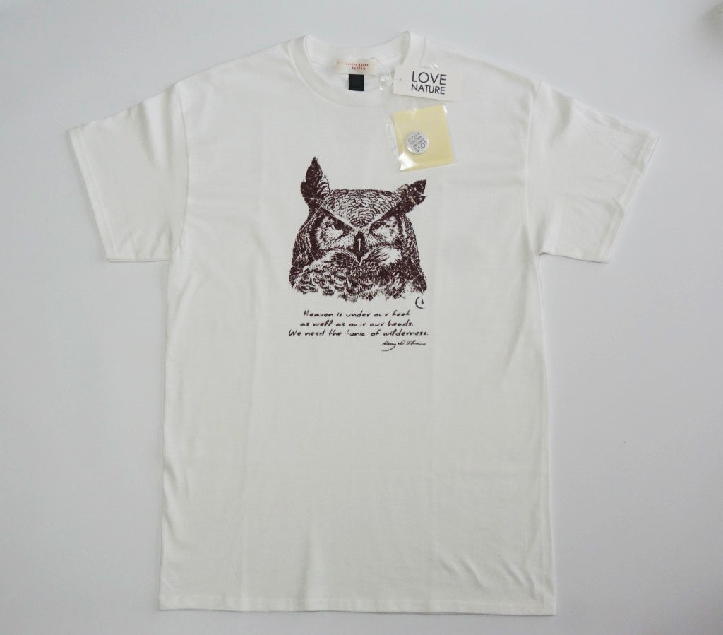 LOVE NATURE OWL T-SHIRT