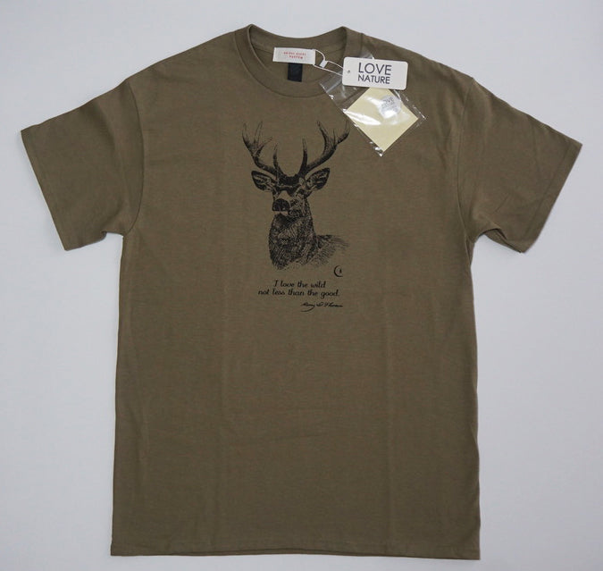 LOVE NATURE DEER T-SHIRT