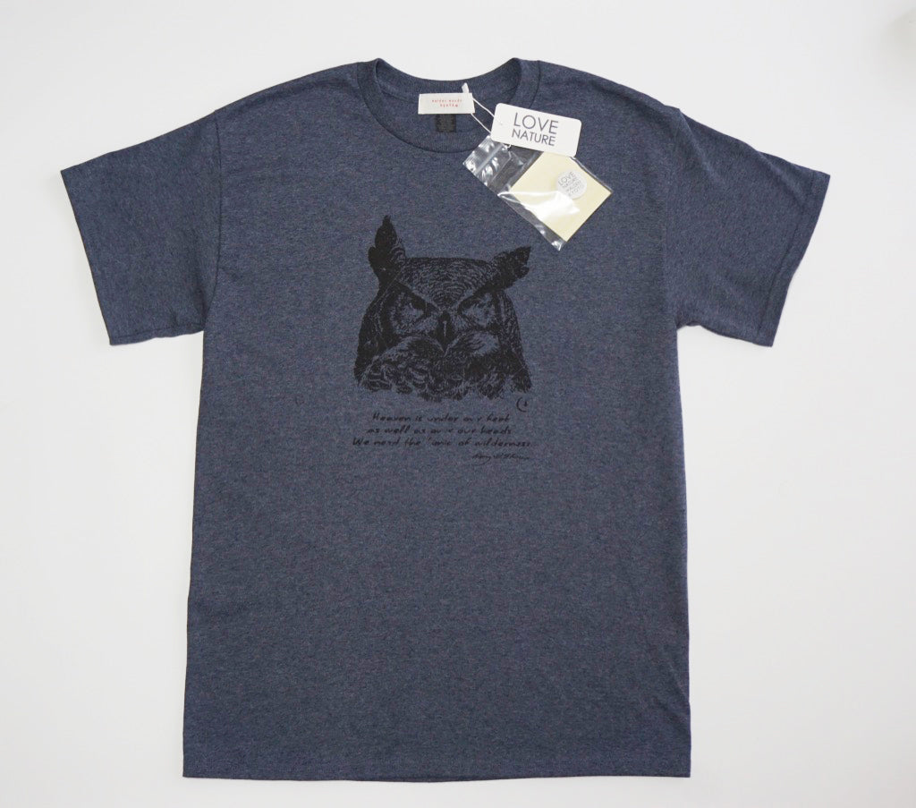LOVE NATURE OWL T-SHIRT