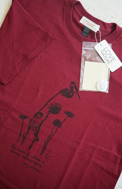 LOVE NATURE BIRD T-SHIRT
