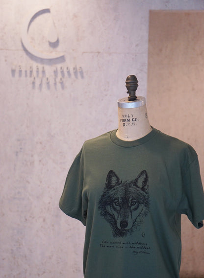 LOVE NATURE WOLF T-SHIRT