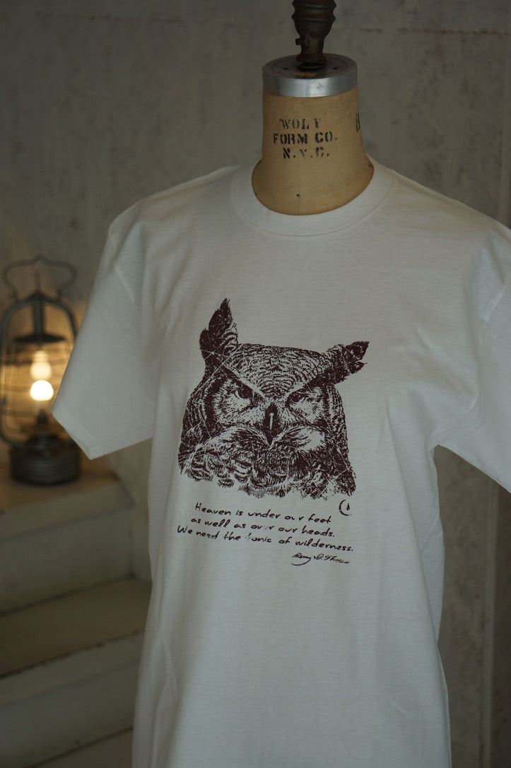 LOVE NATURE OWL T-SHIRT