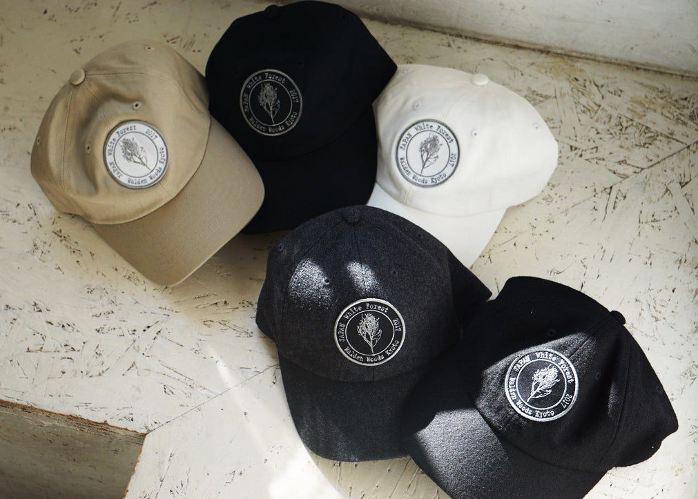 WHITE FOREST CAP